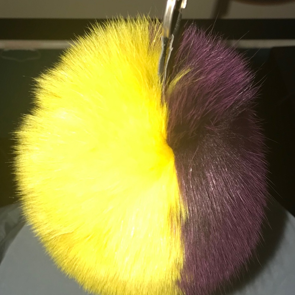 Purple & Gold (Laker Keychain)